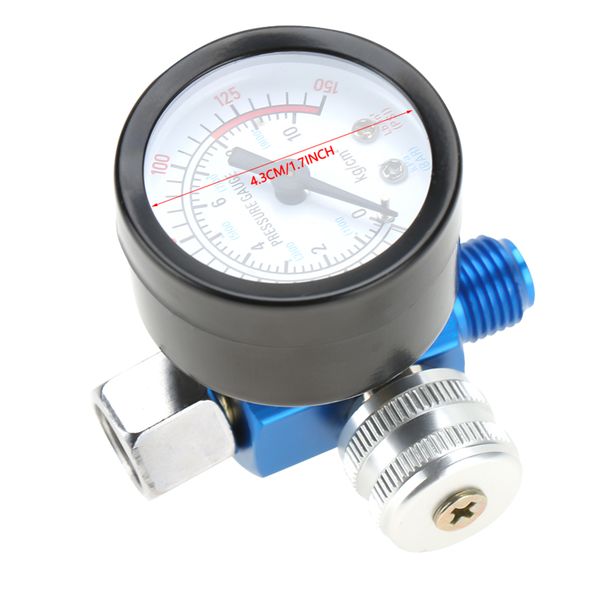 1 / 4" Air Pressure Regulator Pressure Compatible with Spray Paint Gun