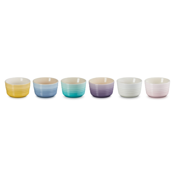 Le Creuset - Stoneware Set of 6 Sorbet 100ml Mini Ramekins