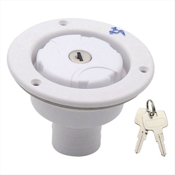 Rv Camper Lockable Filler Neck Water Tanks Compatible with Universal