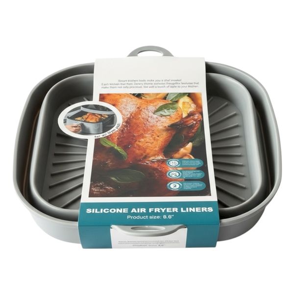 Reusable Silicone Air Fryer Liner -High-Quality, Non-Stick &amp; Heat-Resistant