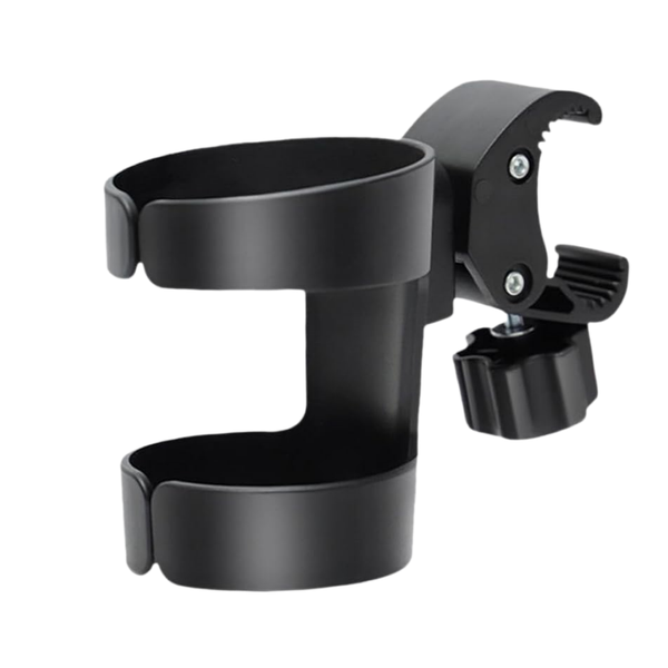Stroller Cup Holder - 360 Rotation, Compatible with Strollers &amp; Wheelchair