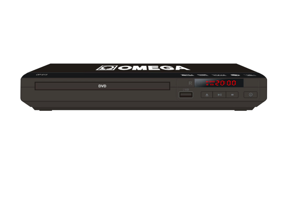 Omega DVD/VCD Player USB/MP3/DVD/DVD+R/DVD+RW/HDCD/CD/CDR/CDRW OP613