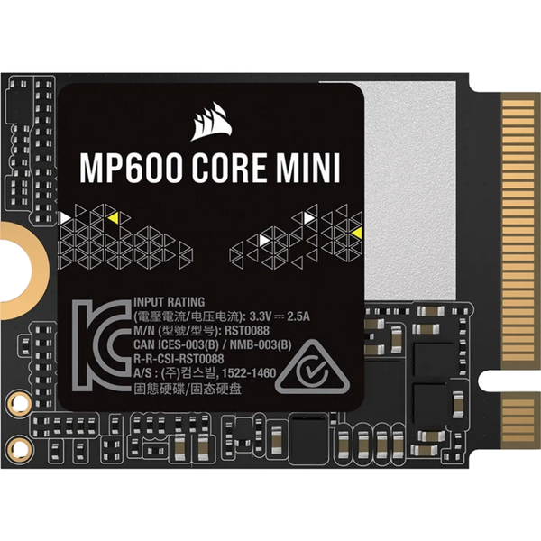 Corsair MP600 MINI SSD 2TB NVMe M.2 SSD PCIe Gen 4 x4 Solid State Drive
