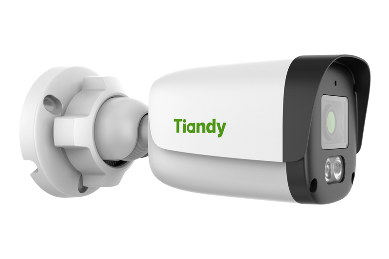 Tiandy 4MP Fixed Color Maker Bullet Camera - IP camera