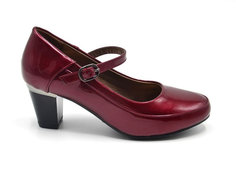 TTP High Gloss Ladies Courts with Strap