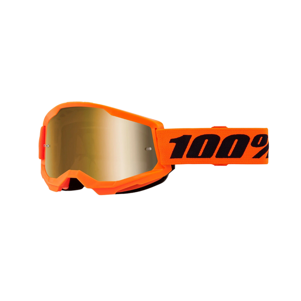 100% Strata2 Blue/Red Mirror Goggle
