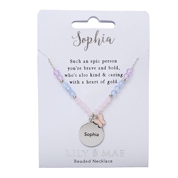 Lily &amp; Mae Beaded Necklace - Sophia