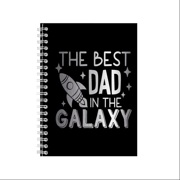 Galaxy A5 Notebook Pad for Men Trendy Father's Day Graphic Words Present051