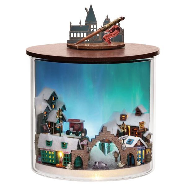 Cute Room Dream Bottle Series Magic Light DIY Miniature Scene Kit (12cm)