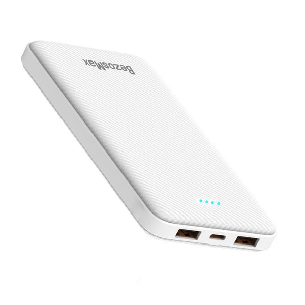 BezosMax 10000mAh Portable Dual Output Power Bank Fast Charging