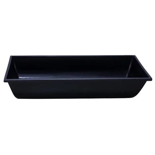 Pet Large Capacity Animal Farm Equipment Goat Trough Feeder - 100cm