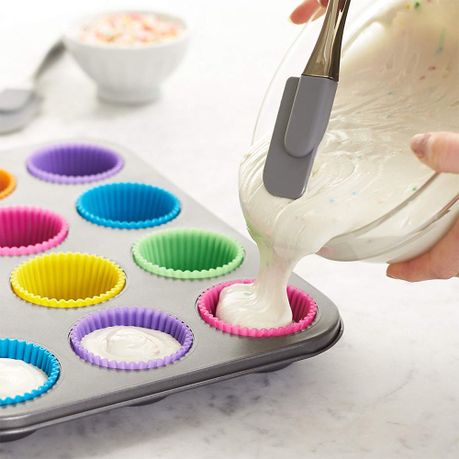 Silicone Muffin Cups 12 Piece Shop Today. Get it Tomorrow takealot