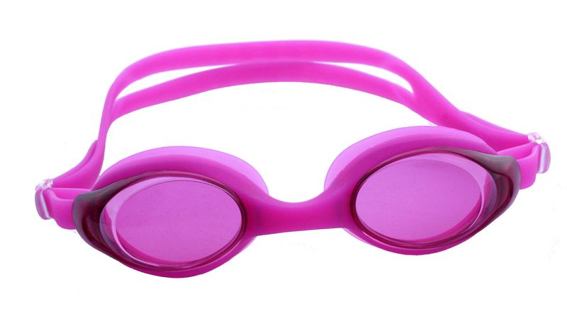 Senior Silicone Swim Goggle - Pink