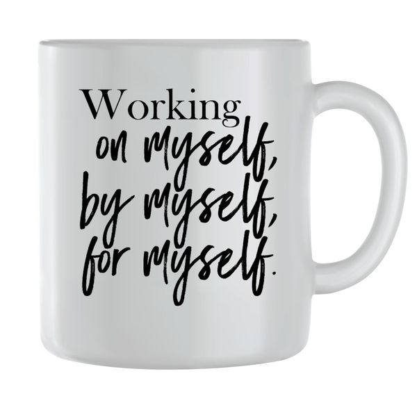 Working Coffee Mugs for Men Women Motivational Sayings Graphic Present 148
