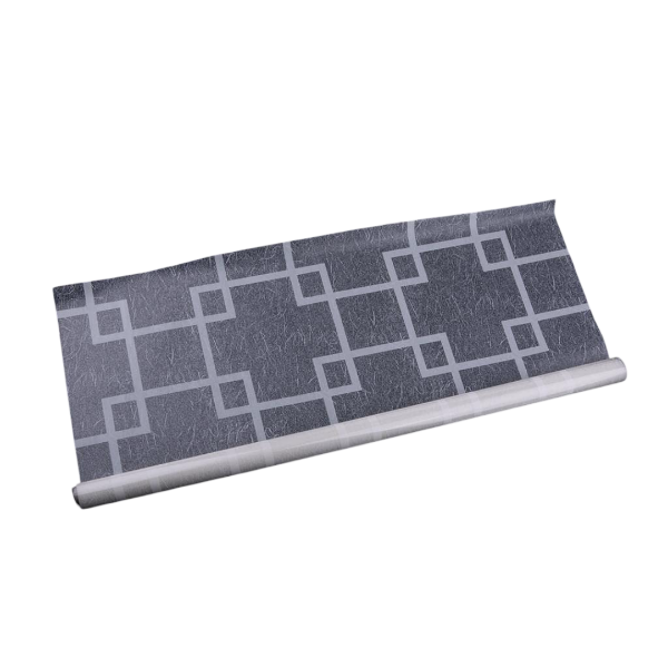 Printed Square Frosted Glass Sticker Film Static 80cm Wide