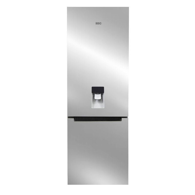 KIC 344L Bottom Freezer Fridge With Water Dispenser - Inox