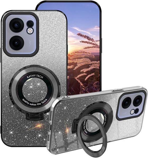 Magnetic Glitter Phone Case Compatible With Oppo Reno 13 FS 5G