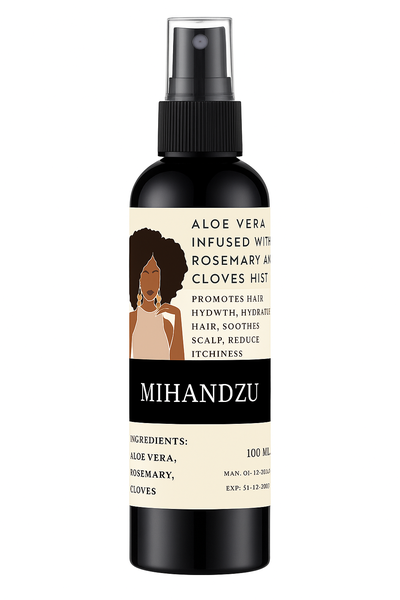 Hair Mist Spray - Herbal Hair Tea - Rosemary, Cloves &amp; Aloe Vera - 100 ML