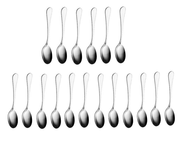 FAZT- Stainless steel high quality teaspoon 18 Piece set Round Edge