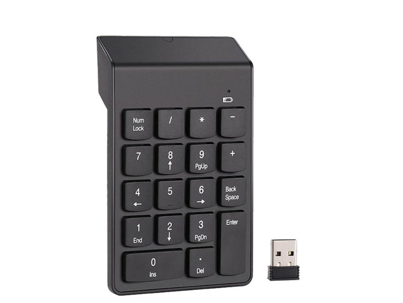 18 Keys Multi-Function Numpad Keyboard With 2.4G Mini USB Receiver