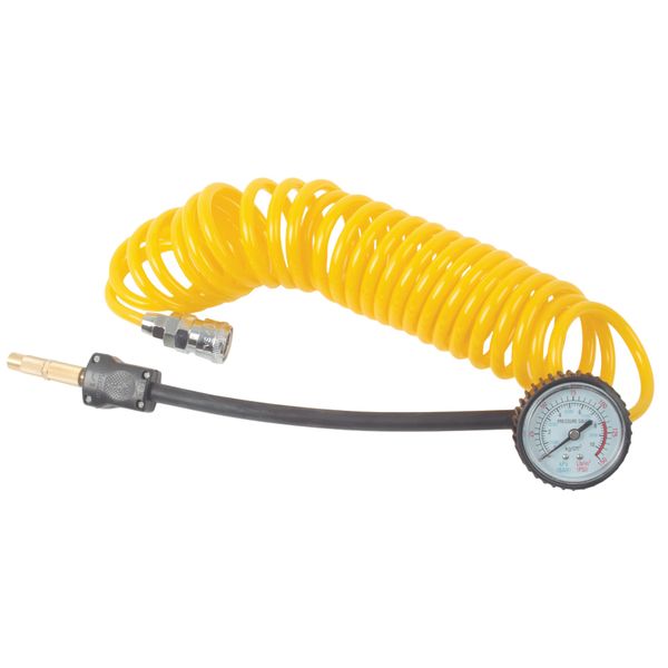 Hose With Attachments for Air Compressor/Tyre Inflator