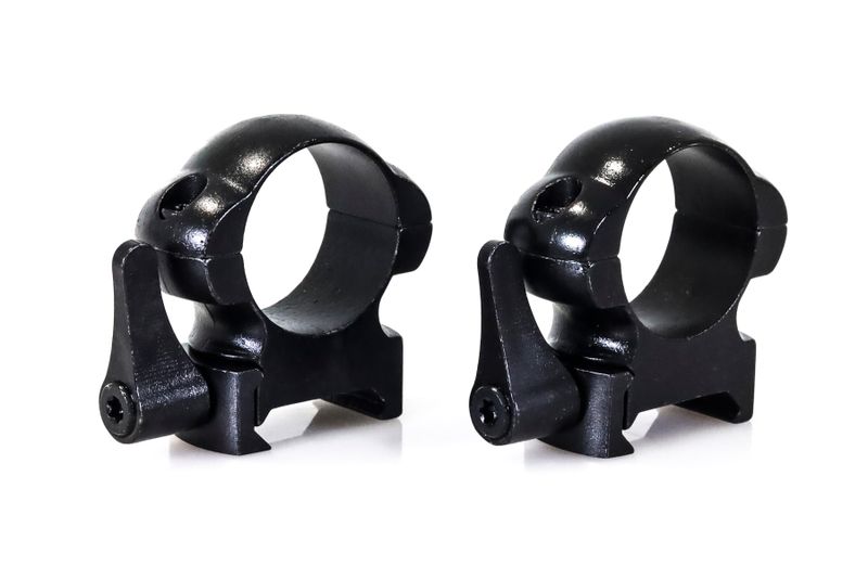 30MM HighTelescope Mount QD Steel Scope Rings for Hunting Scope 2 Pack