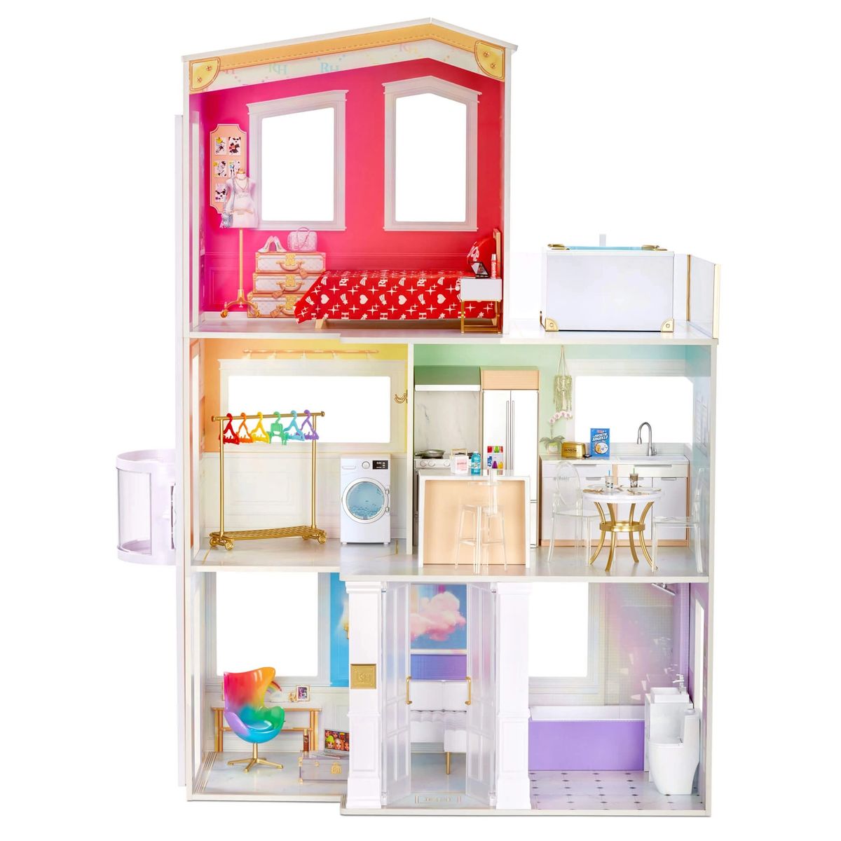 Tea with Lena: The Rainbow High Doll House