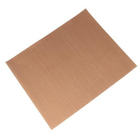 3 Pack PTFE Pressing Sheet Multiple Sizes. Non Stick Transparent Sheets, Extra-Thick and Heat Resistant