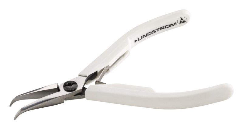 Lindstrom (7892) Bent Snipe Nose Plier, 129mm