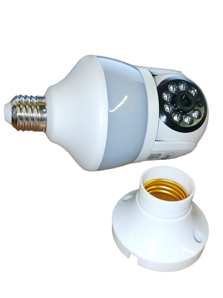 2 In 1 Intelligent Light Bulb Camera 4K HD -360 Degree