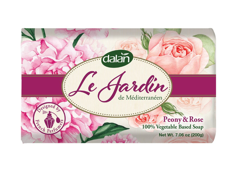 Dalan Le Jardin Soap 200g- Peony &amp; Rose