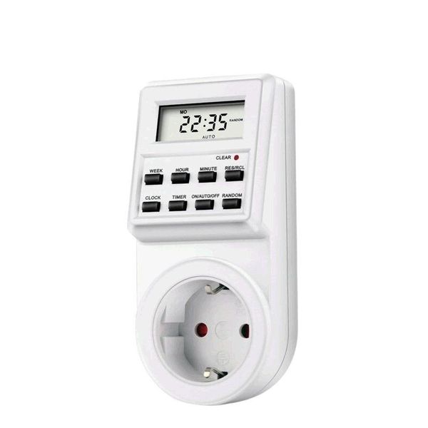 TG-24 Hour Programmable Timing Wall Socket