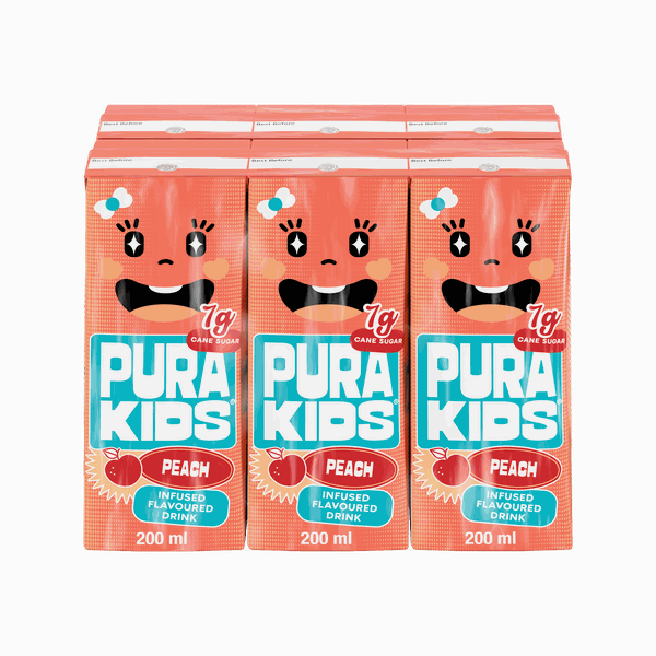 Pura Kids - Peach (6-pack)