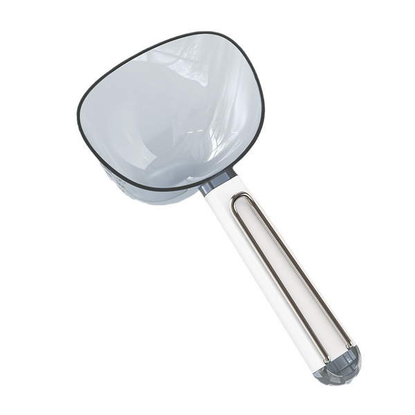 Pet Food Clip Spoon Food Scoop with Sealing Design Handle Measuring Scoop