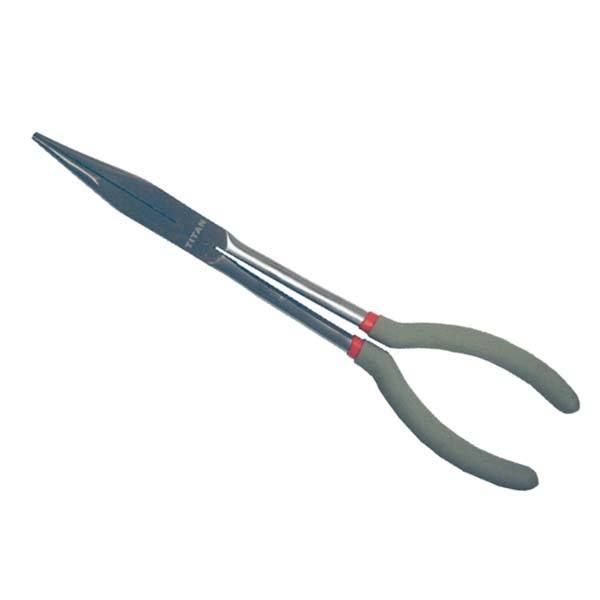Titan Long Nose Plier 275mm Dipped Handle Plastic Hanger