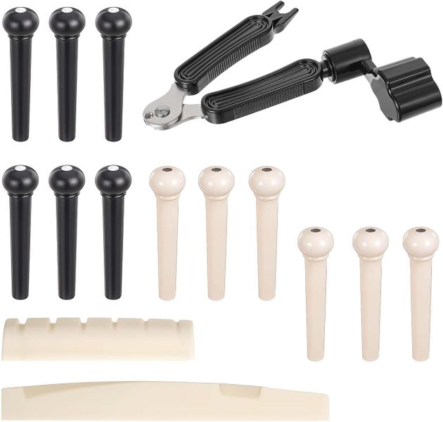 14pcs Guitar Accessories Acoustic Guitar Bridge Pins Guitar String Pegs