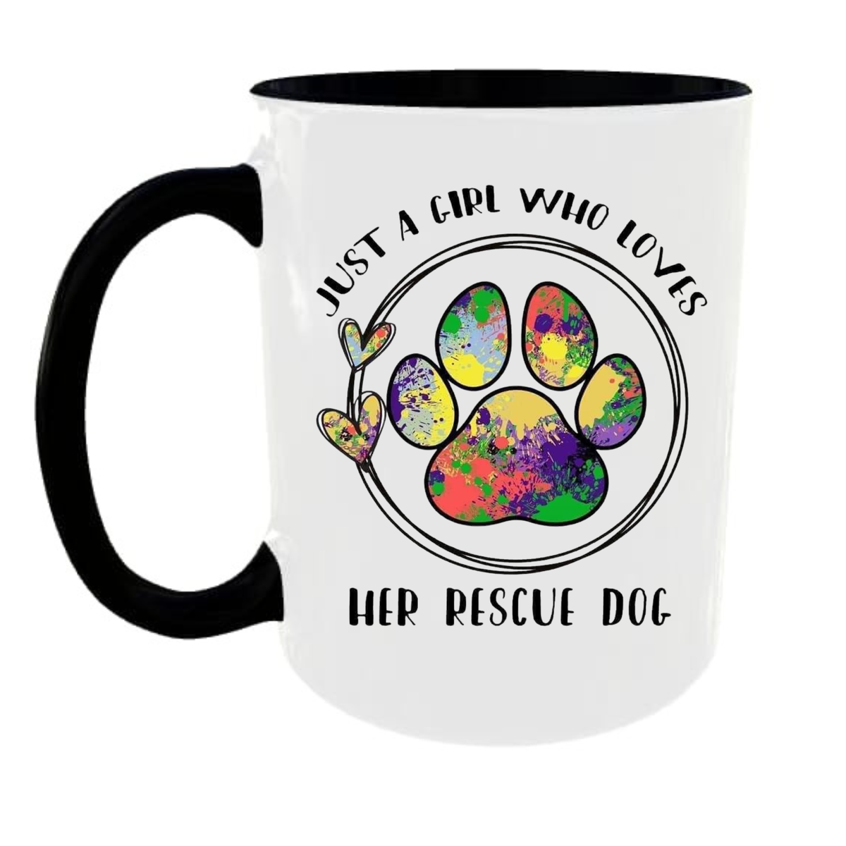 Rescue Dog Printed Coffee Mug Shop Today. Get it Tomorrow!