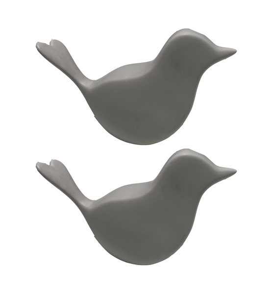 Home Decor Nordic Bird Shaped Ornament Set of 2 - 18cm