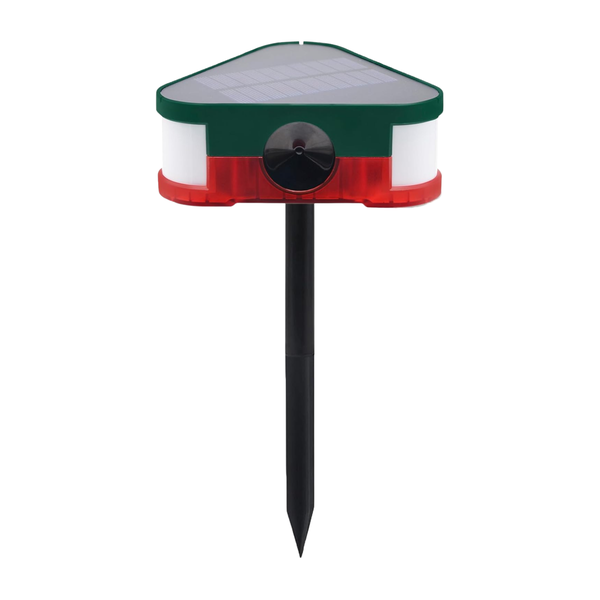 Solar Outdoor Motion Sensor Alarm-360 Detection with 129dB Siren