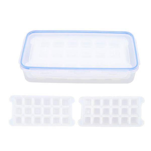 Two Tier Ice Tray with Sealing Lid - 1.7L - 36 Grid