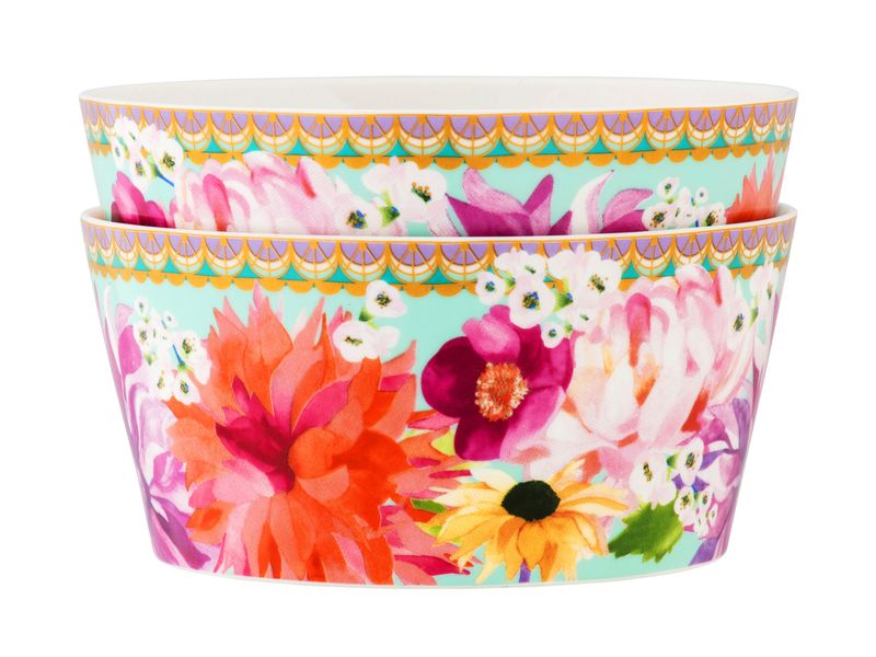 Maxwell and Williams Dahlia Daze 12cm Candy Bowls Set of 2