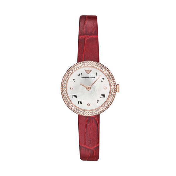 Emporio Armani Rosa Red Stainless steel Womens Watch-AR11357