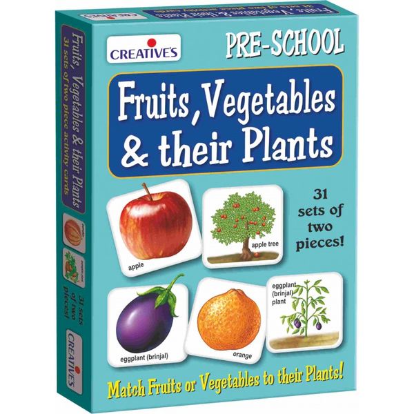 Fruits, Vegetables &amp; Plants - Interactive Learning Game for Kids