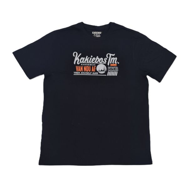 Kakiebos Ou Skool Tee Black