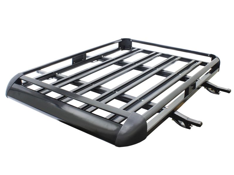 Universal Aluminum Roof Rack - Black