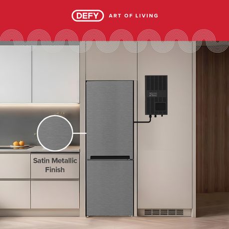 Defy 303L Solar Off-Grid Fridge Freezer DAC631S2 - Satin Metallic