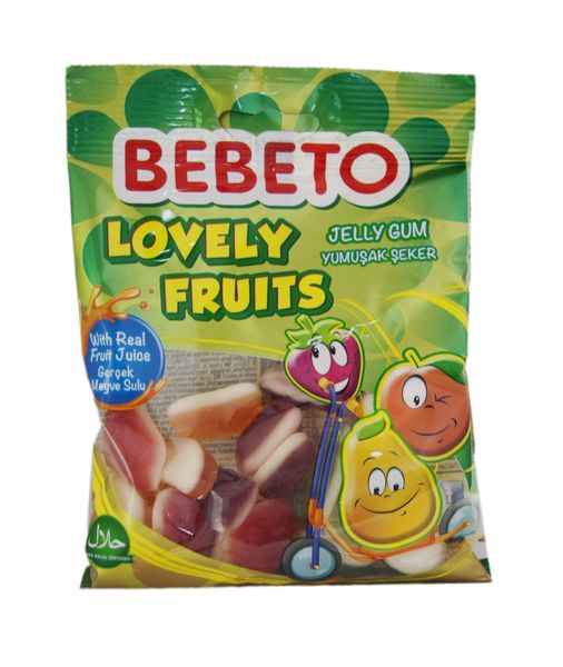 Bebeto - Lovely Fruits 12 X 80 g