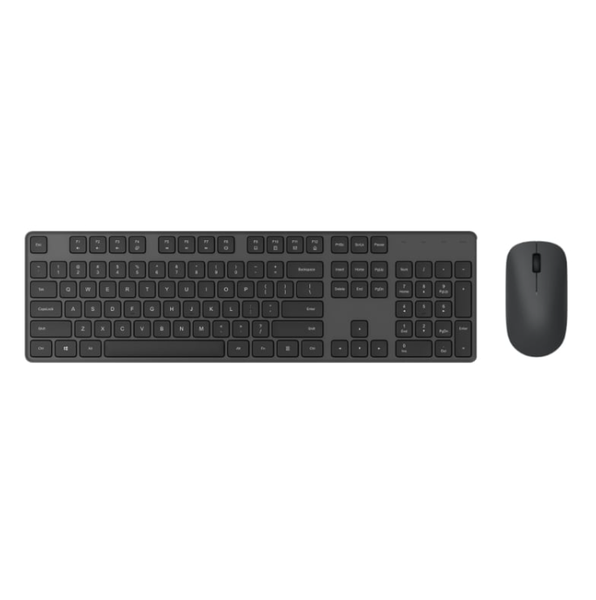Black Heavy Duty Office Wireless Keyboard and Mouse Combo