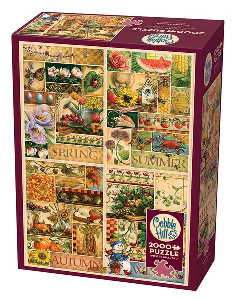 Cobble Hill The Four Seasons 2000 Piece Puzzle