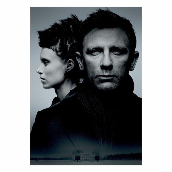 The Girl with the Dragon Tattoo Abstract - A1 poster